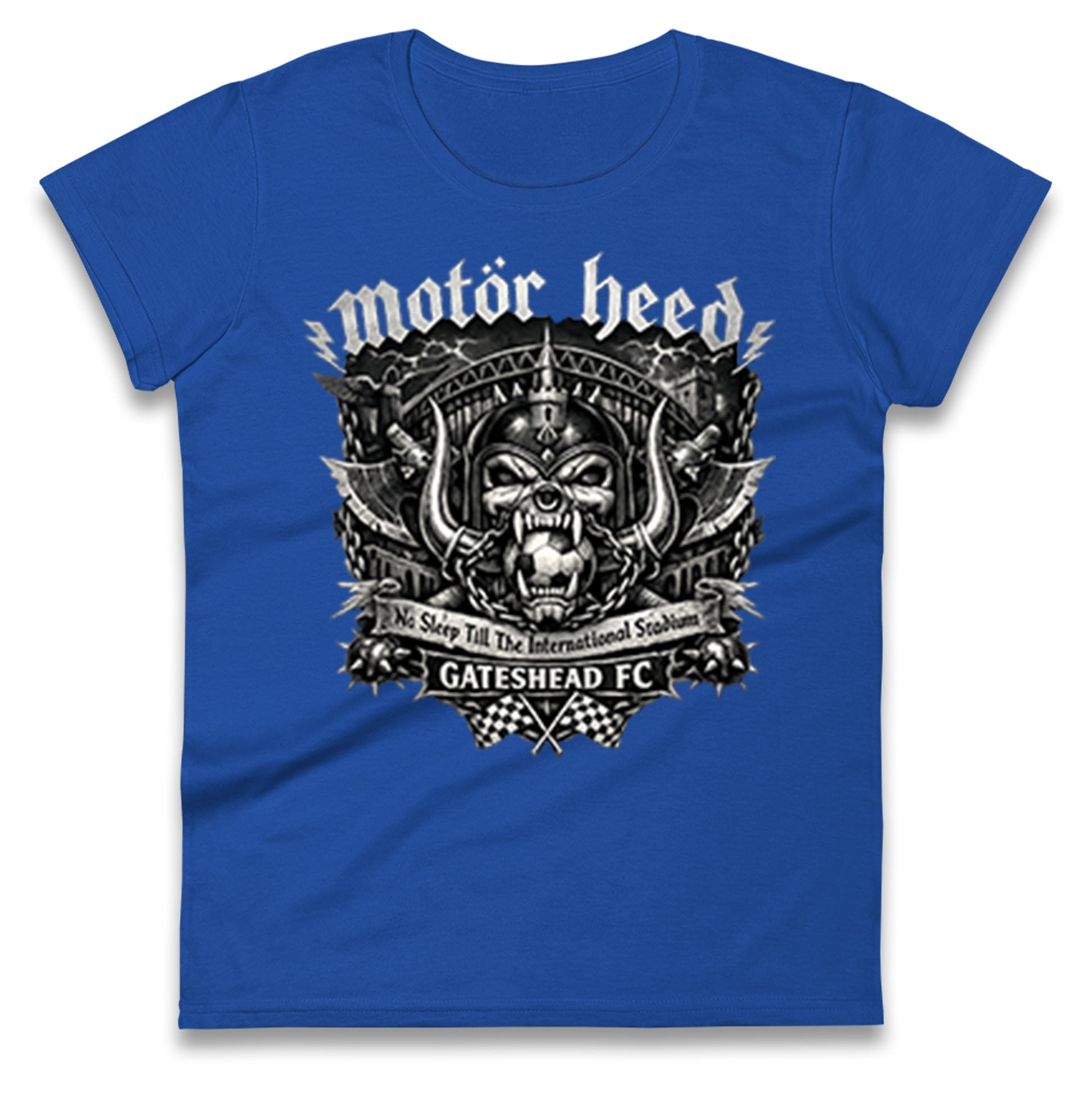 Gateshead Motor Heed Football Ladies T Shirt