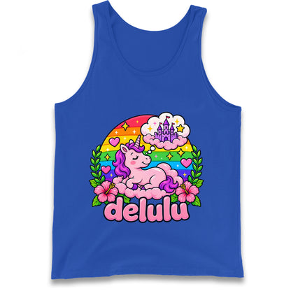 Delulu Unicorn Tank Top