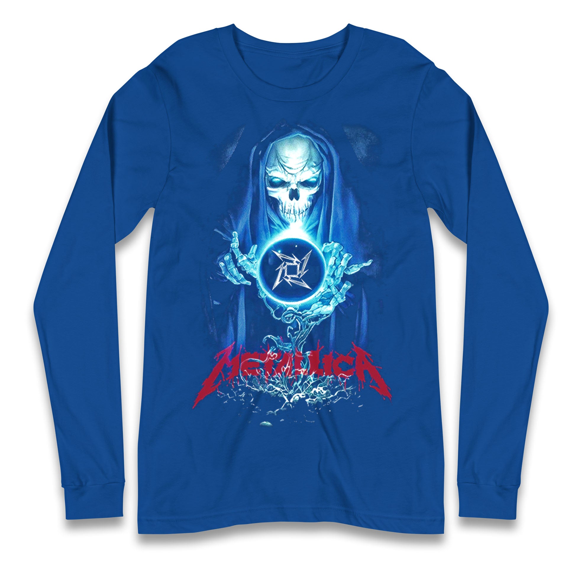 Metallica Skellington Sorcerer Longsleeve T Shirt