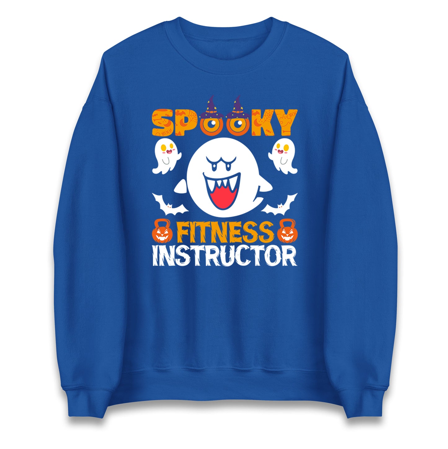 Spooky Fitness Instructor Halloween Sweatshirt
