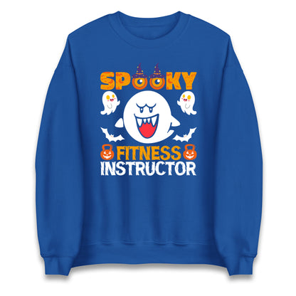 Spooky Fitness Instructor Halloween Sweatshirt
