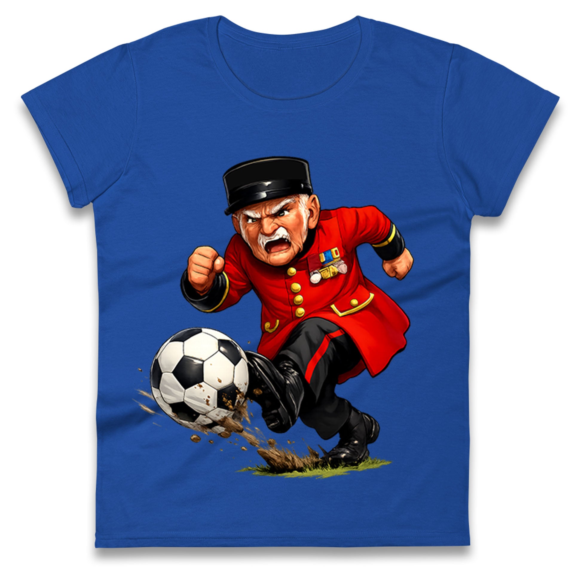 Retro Chelsea FC Ladies T Shirt