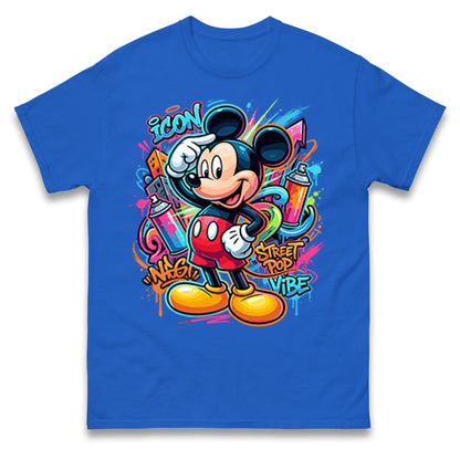 Graffiti Mickey T Shirt