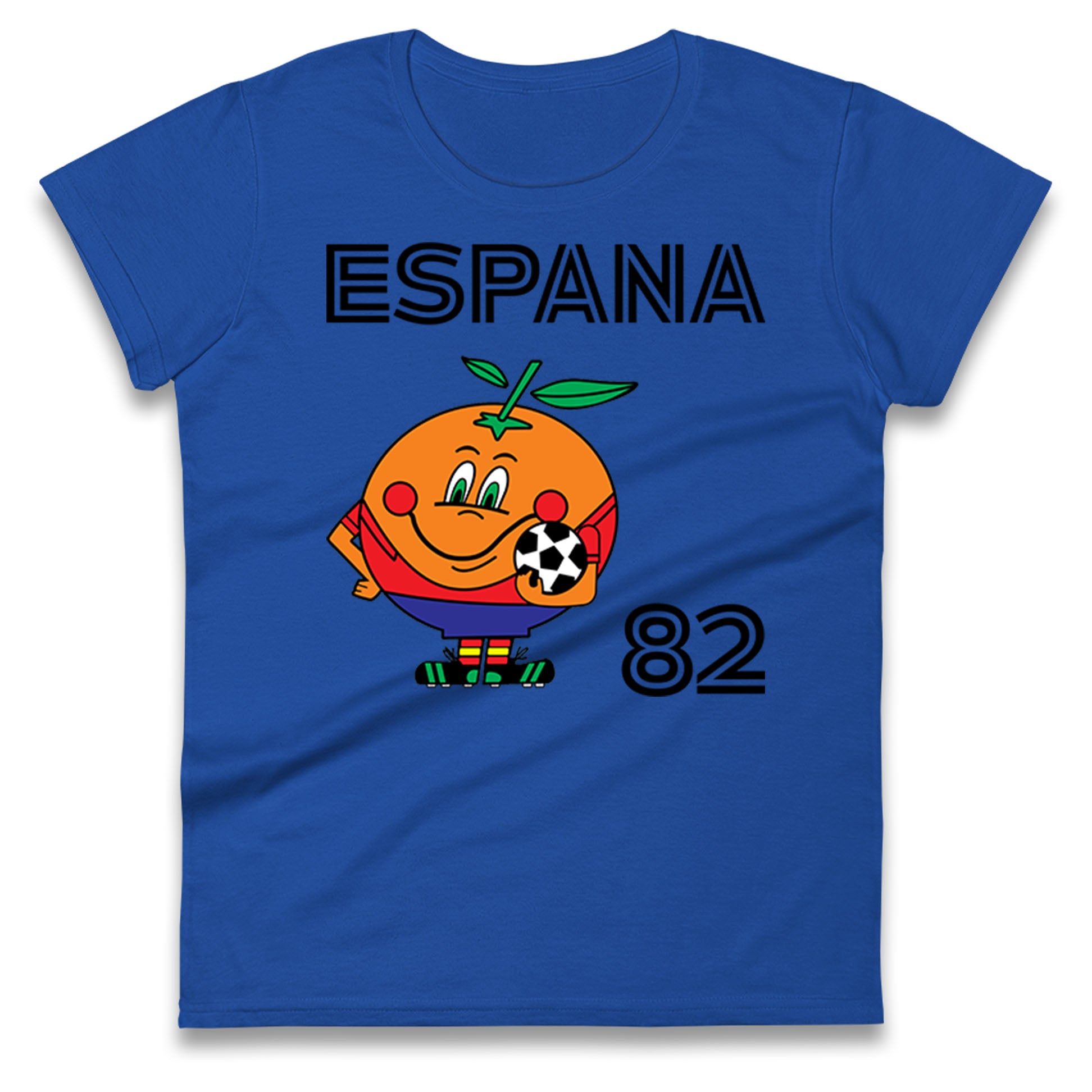 Spain 82 World Cup Ladies T Shirt