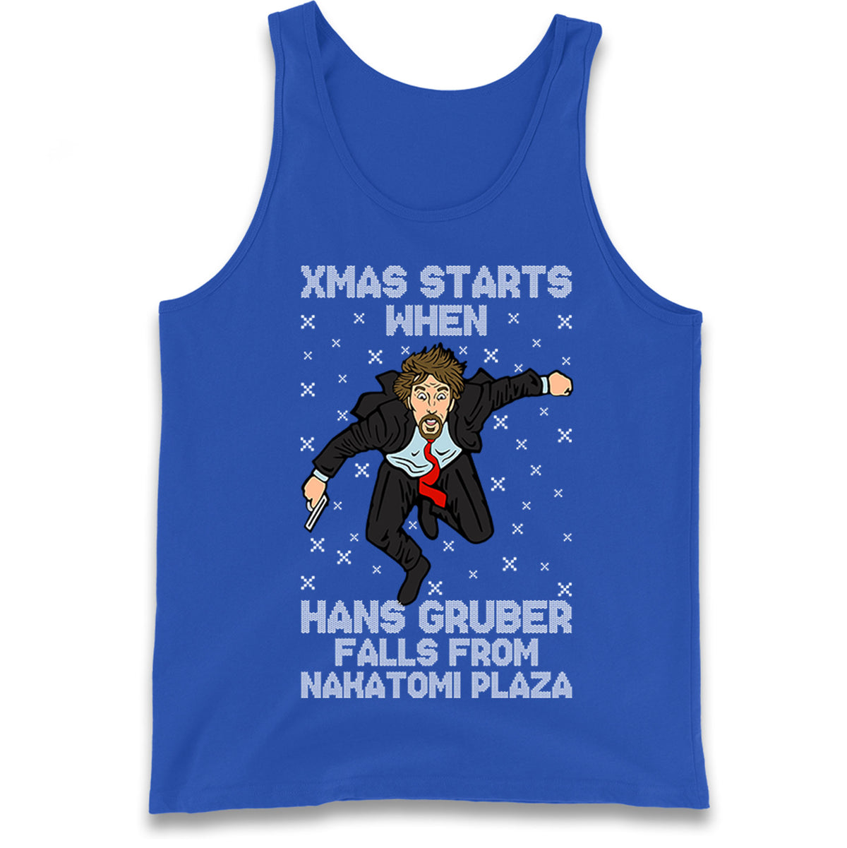 hans gruber falling tank top