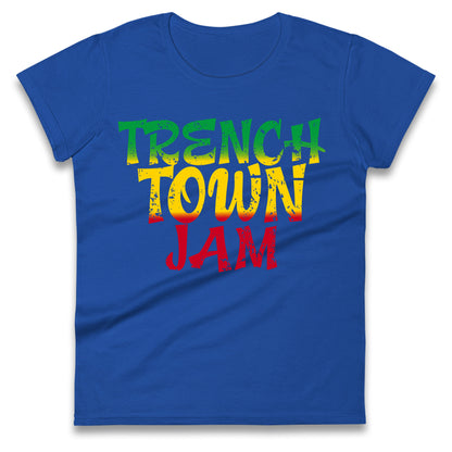 Trench Town Jamaica  Ladies T Shirt