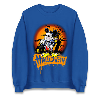 Mickey Mouse Haunted Halloween Sweatshirt
