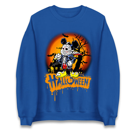 Mickey Mouse Haunted Halloween Sweatshirt
