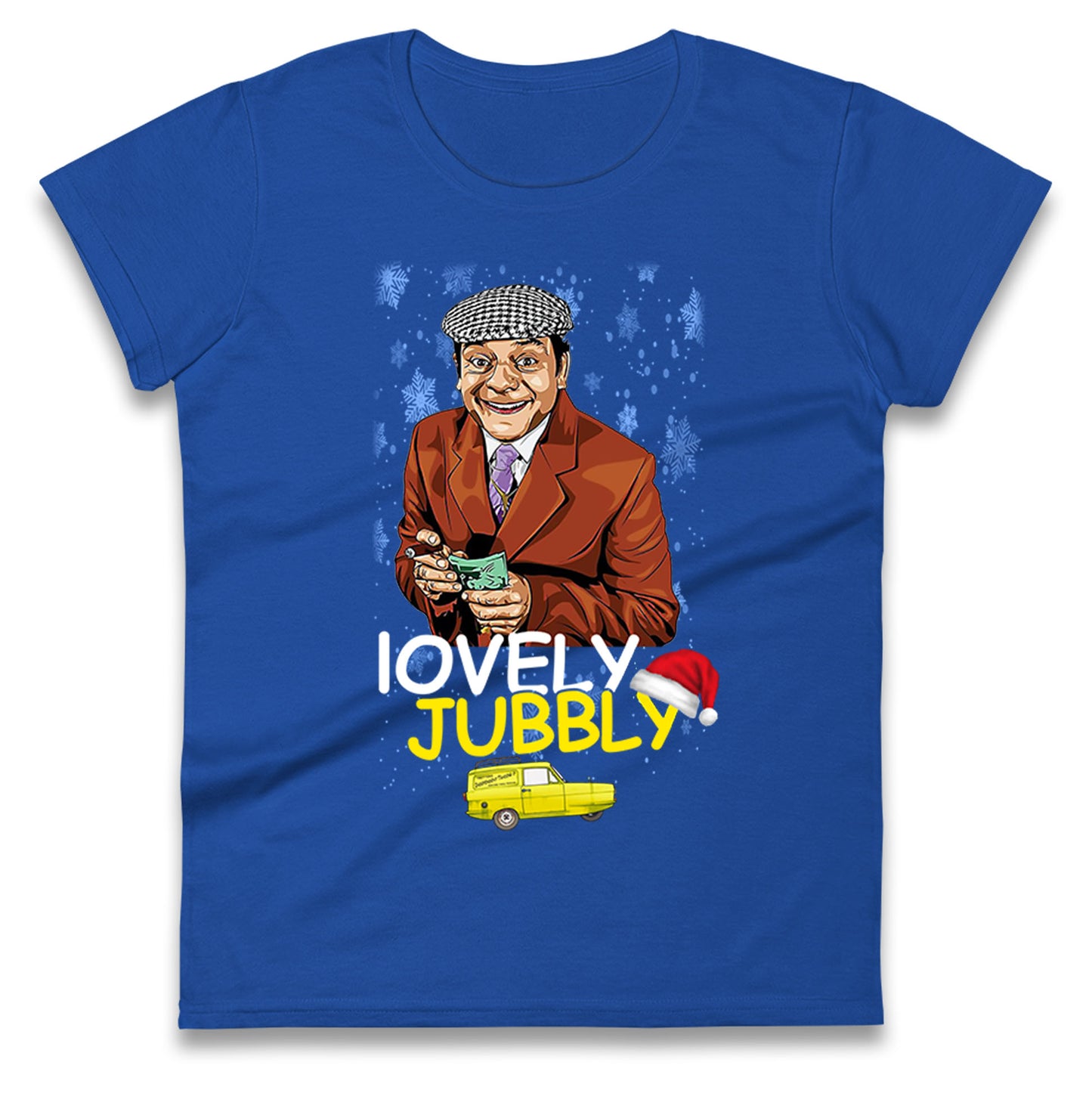 Del Boy Christmas Ladies T Shirt
