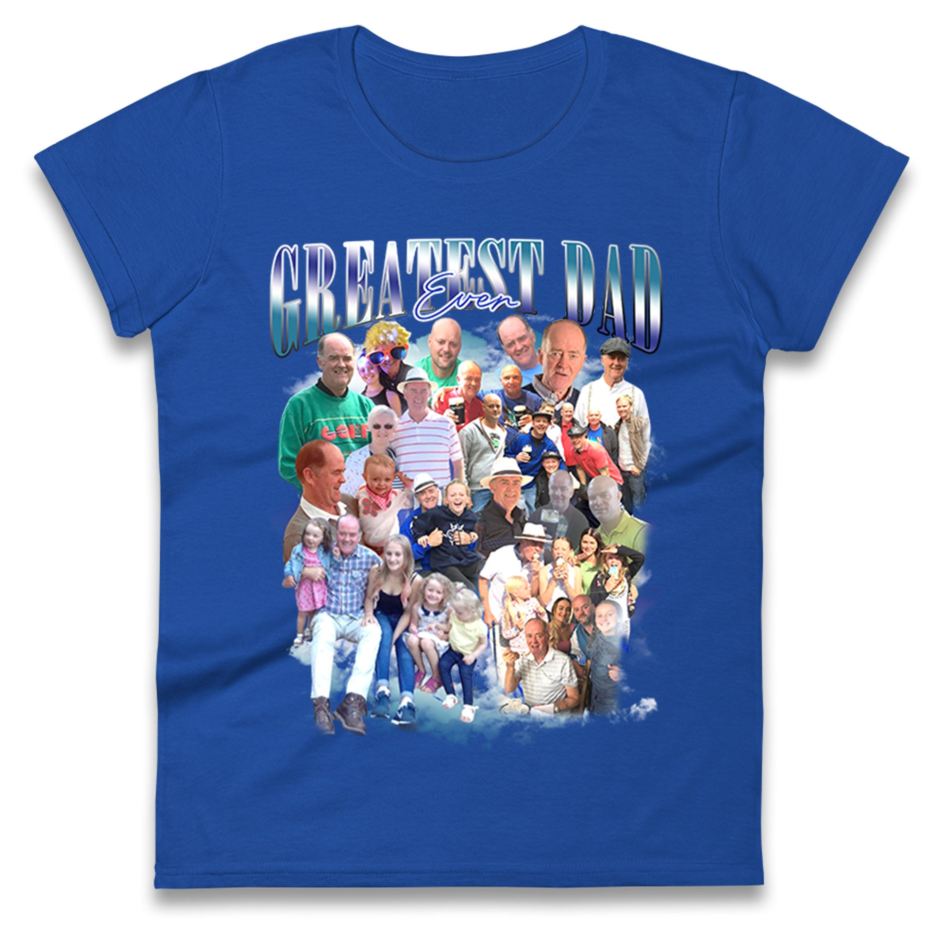 Fathers Day Personalised Ladies T Shirt