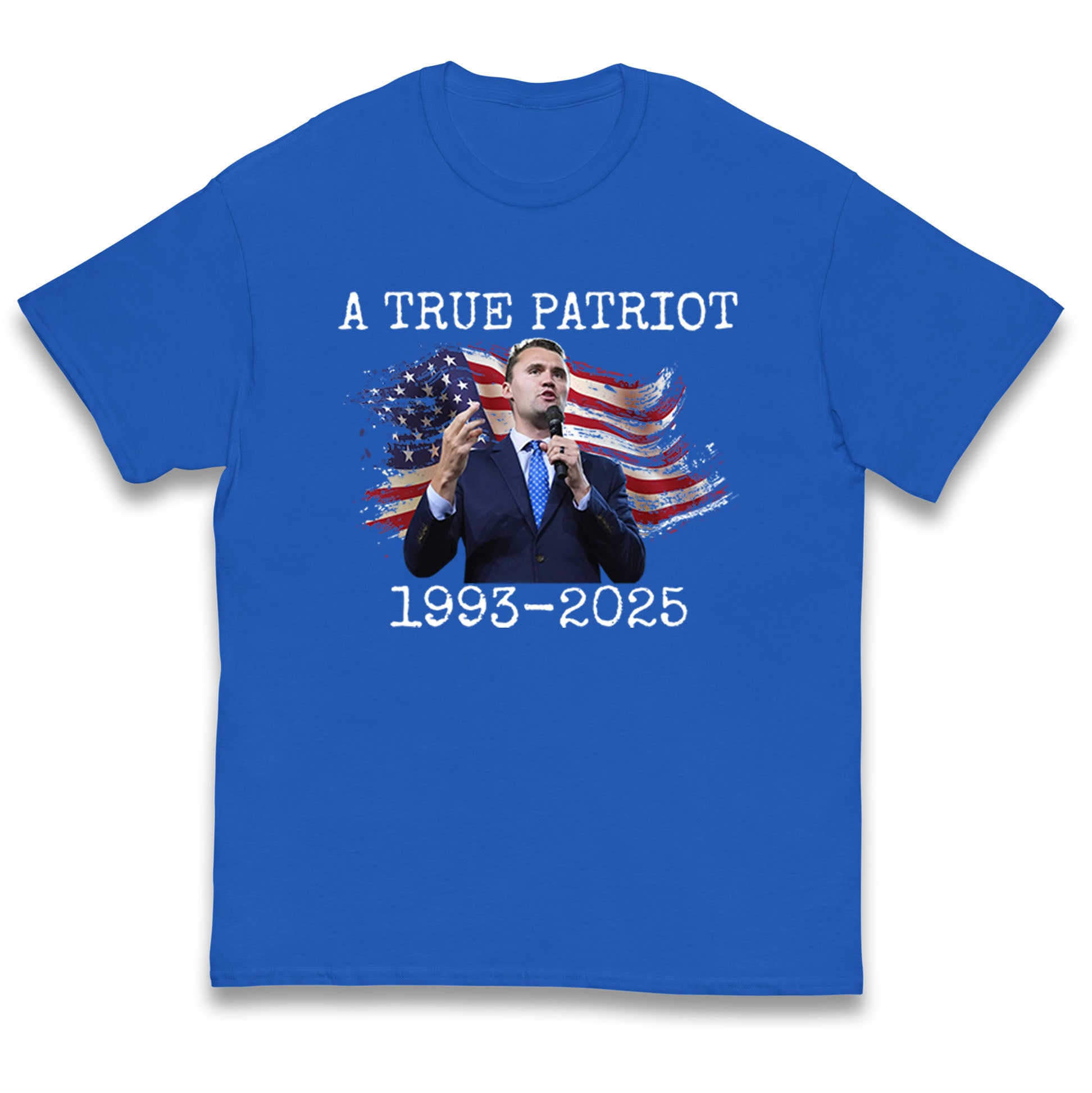 Charlie Kirk Tribute Kids T Shirt