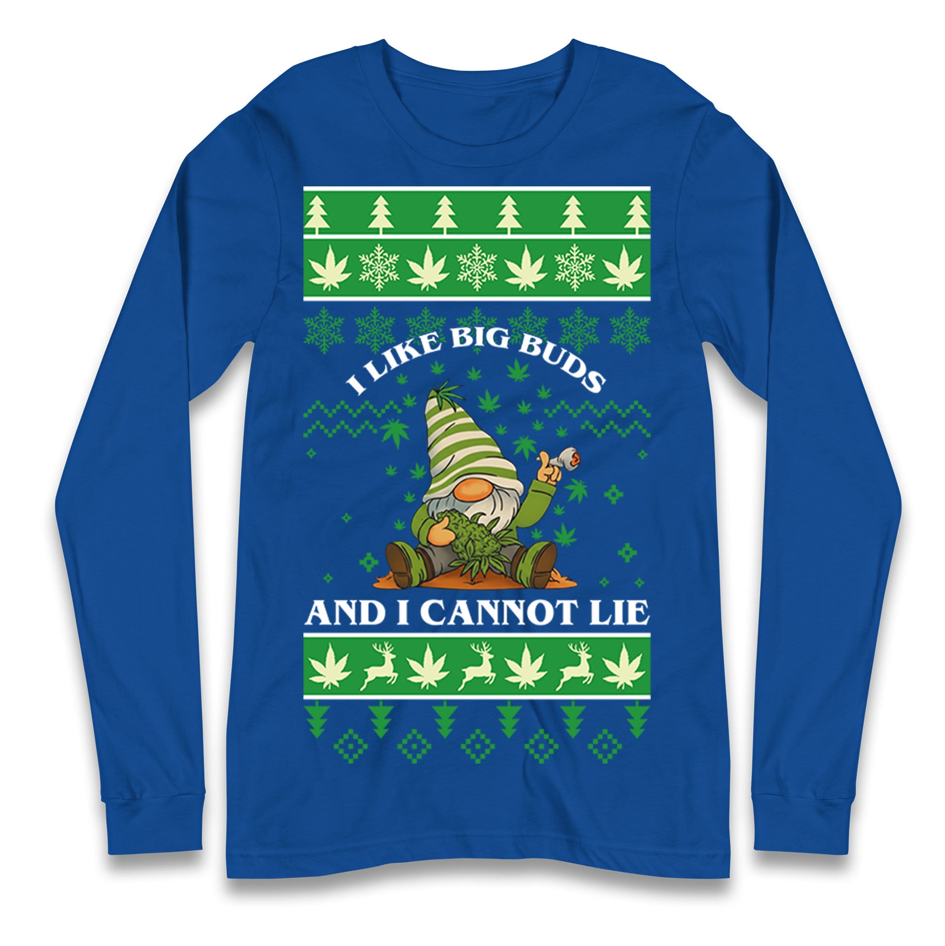 Cannabis Christmas Longsleeve T Shirt