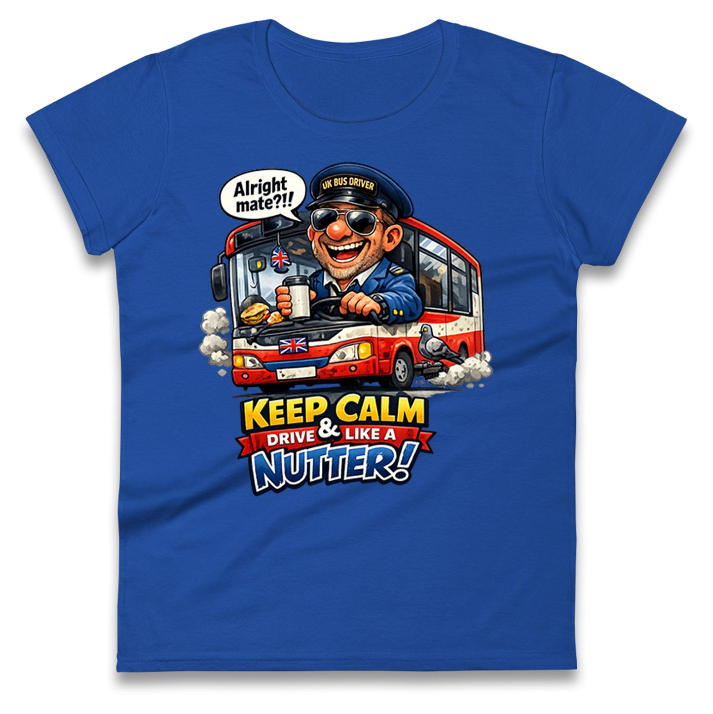 Bus Driver Job Ladies T Shirt