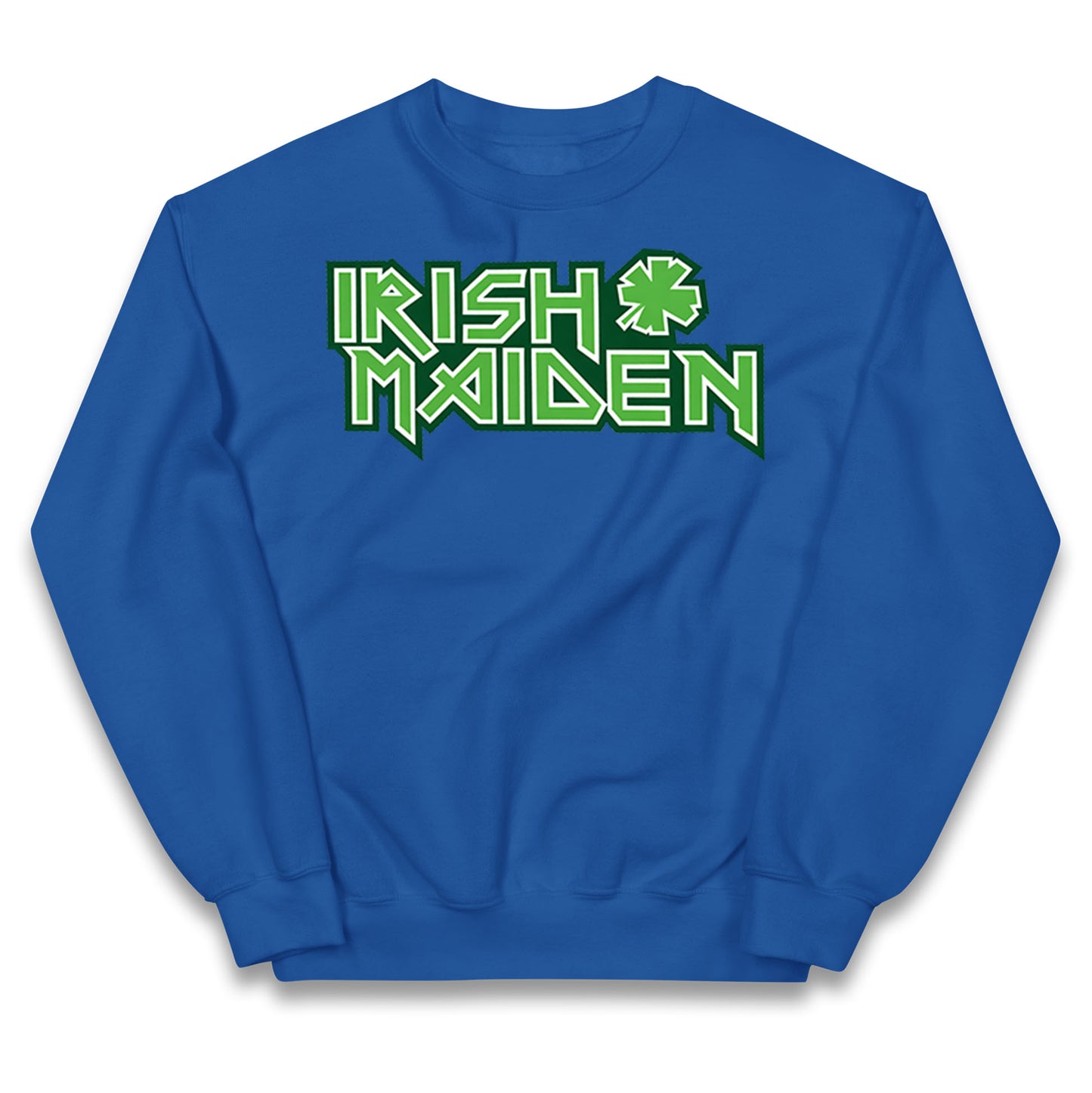 Irish Maiden St Patricks Day Kids Jumper