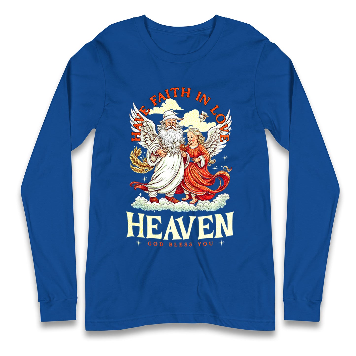 God Bless You Longsleeve T Shirt