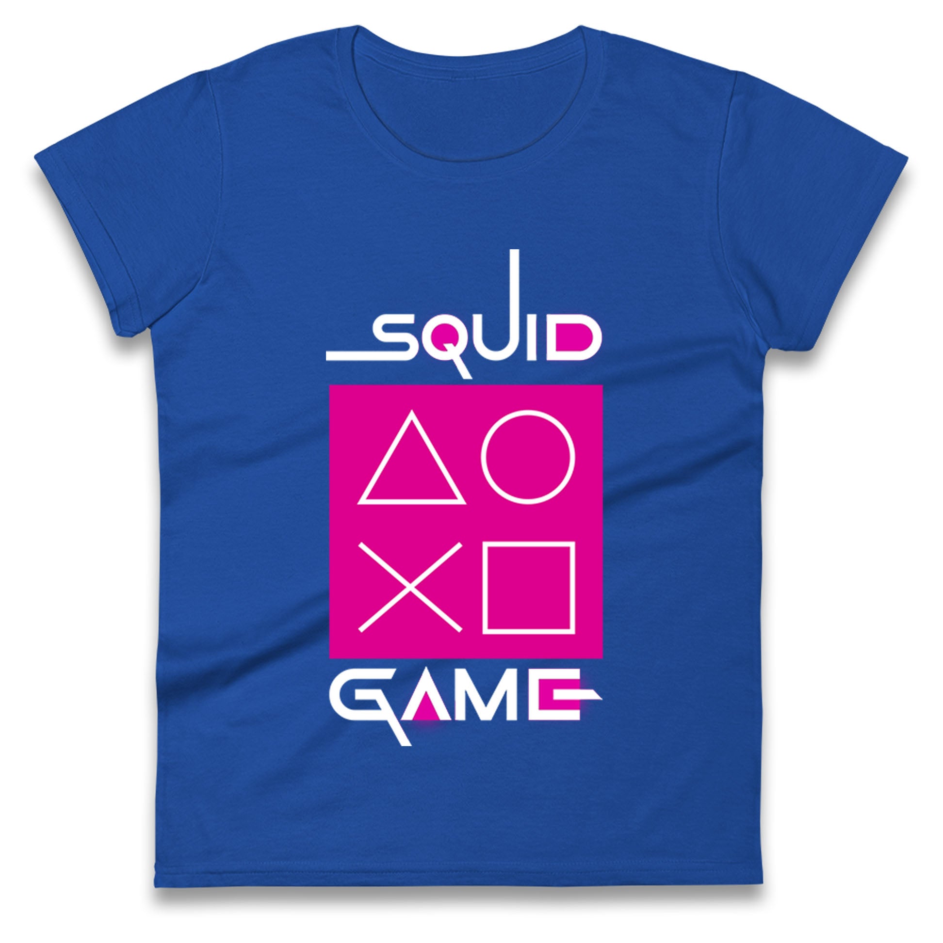 Squid Game Shapes Womens T Shirt