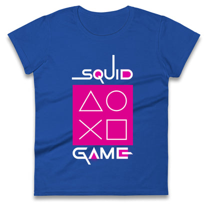 Squid Game Shapes Womens T Shirt