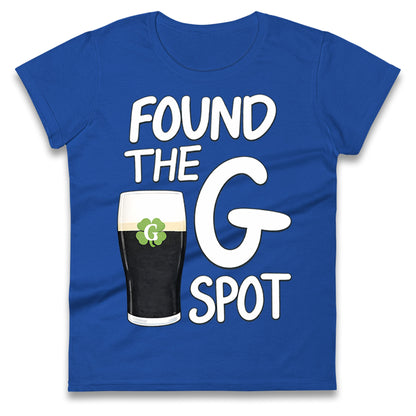 Found The G Spot Guinness Ladies T Shirt