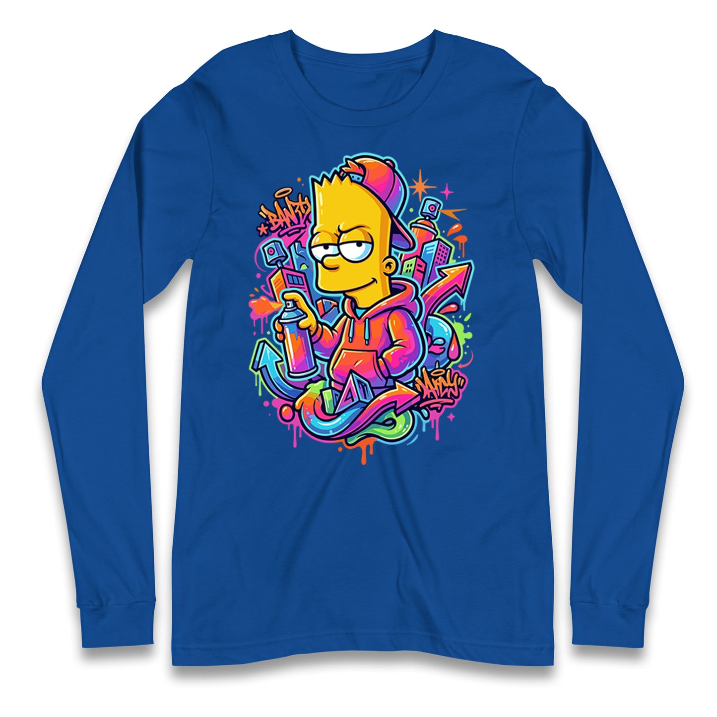 Bart Simpson Longsleeve T Shirt