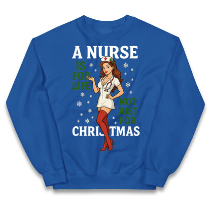 Nurse Christmas Kids Jumper 