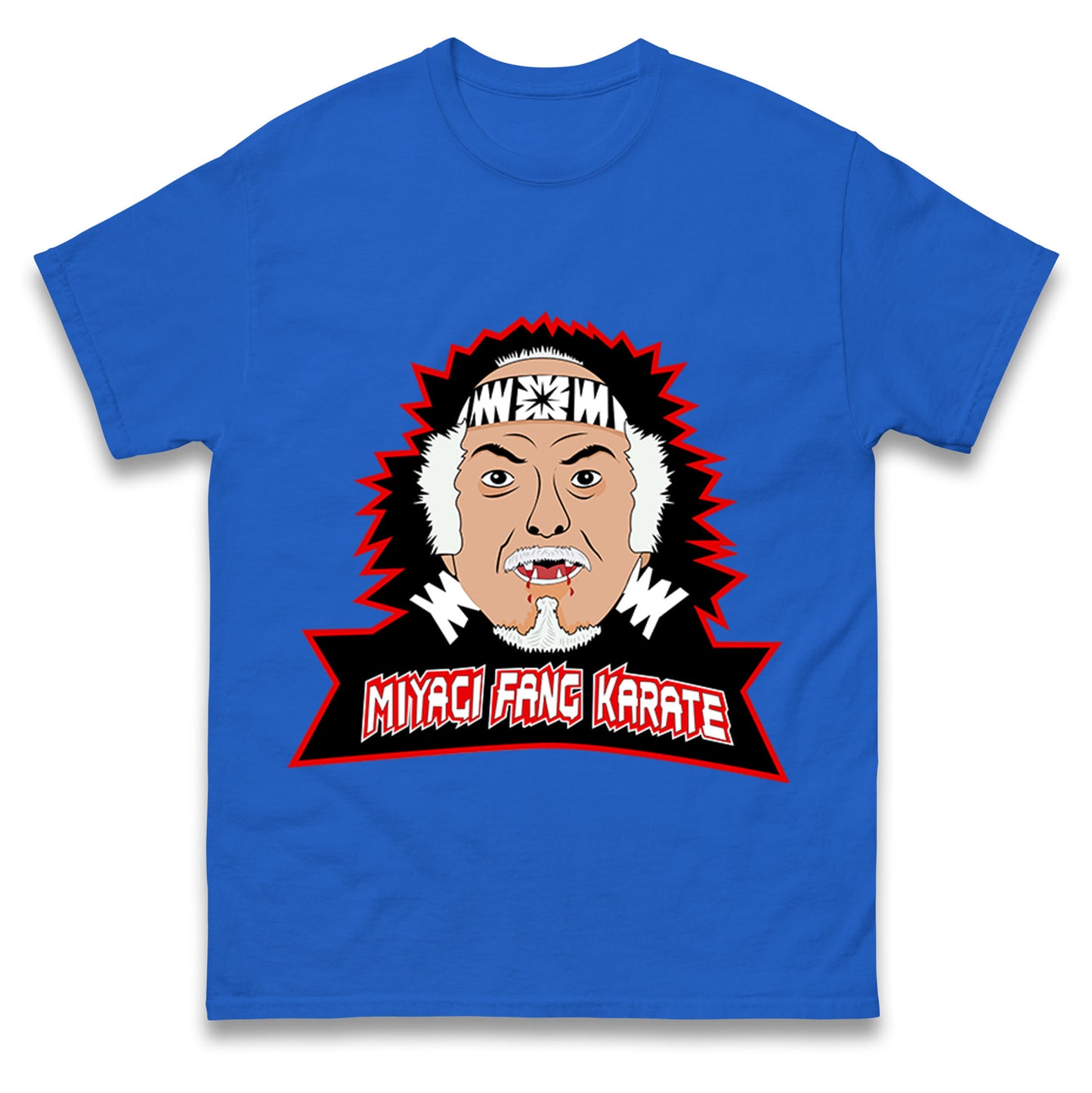 Miyagi Fang Karate Cobra Kai t shirts