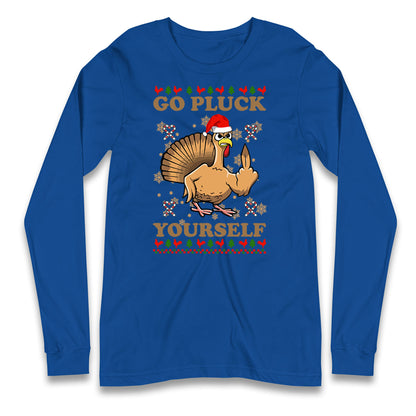 Christmas Go Pluck Yourself Funny T Shirt