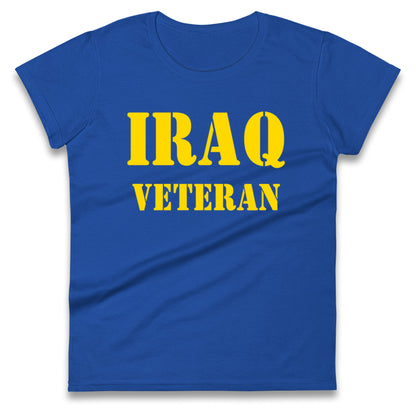 Iraq Veteran Ladies T Shirt