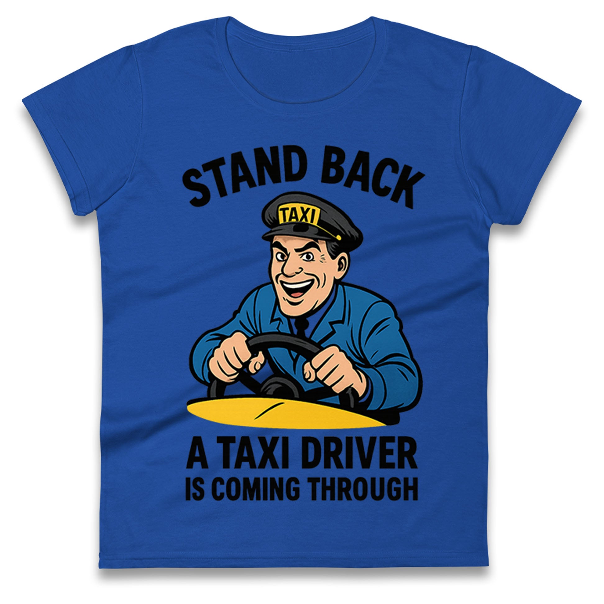 Taxi Driver Ladies T Shirt