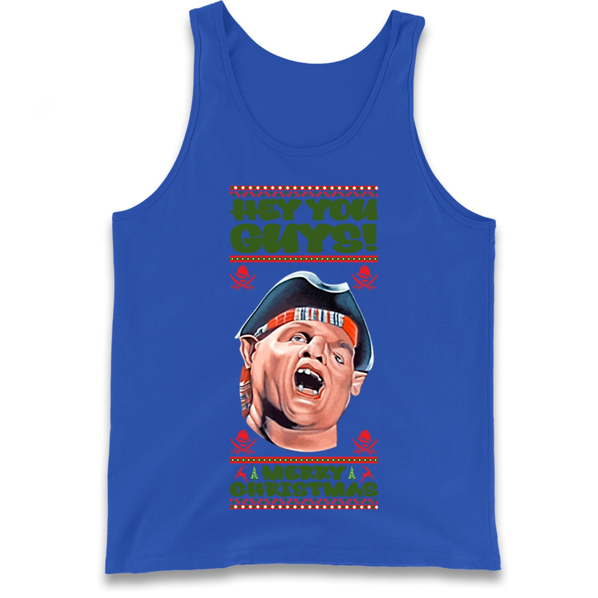 goonies sloth christmas tank top