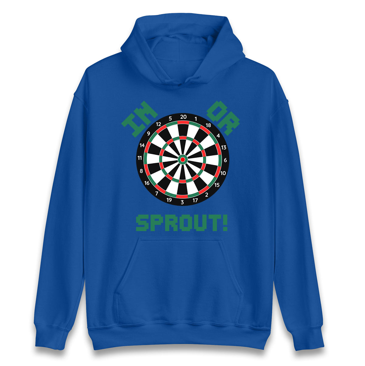 dartboard christmas hoodie