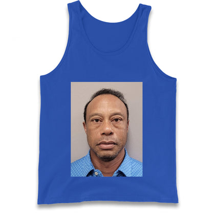 Tiger Woods Mugshot Tank Top