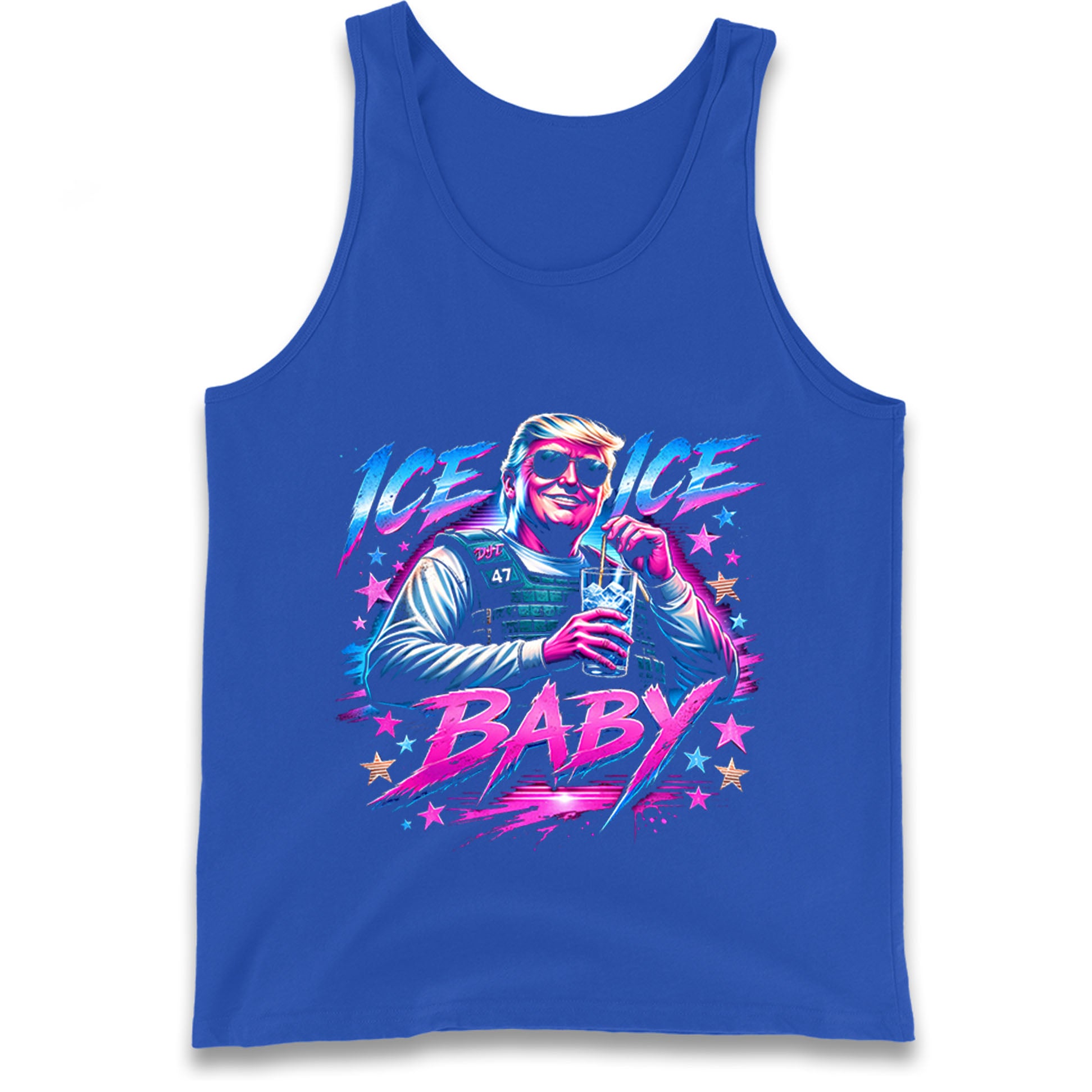 Donald Trump Ice Ice Baby Tank Top