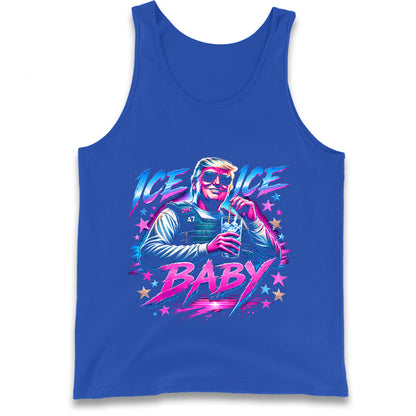Donald Trump Ice Ice Baby Tank Top