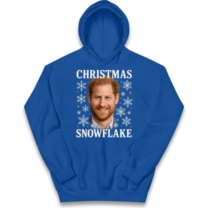 Prince Harry Xmas Kids Hoodie
