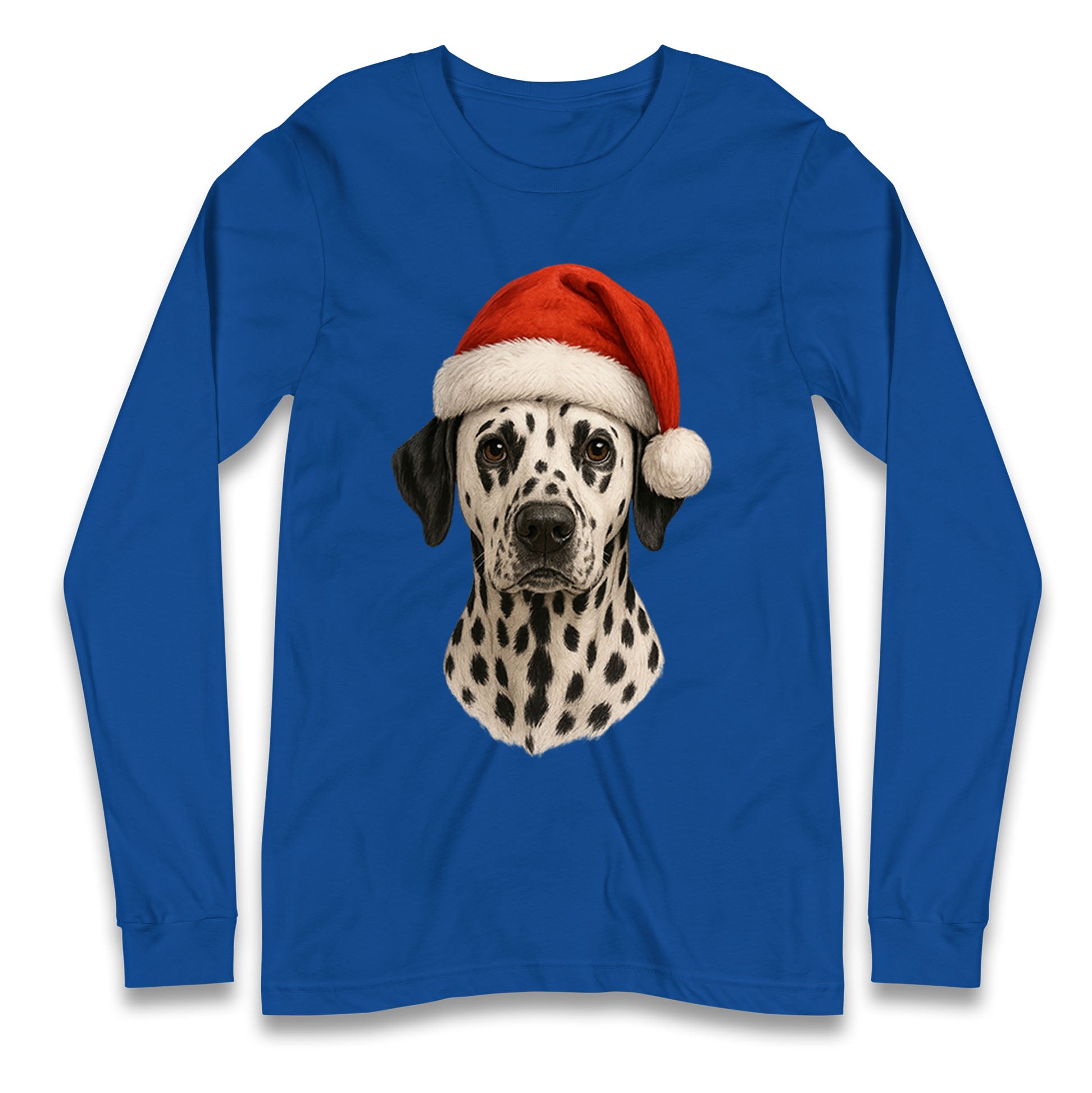 Dalmatian Dog Christmas Longsleeve T Shirt