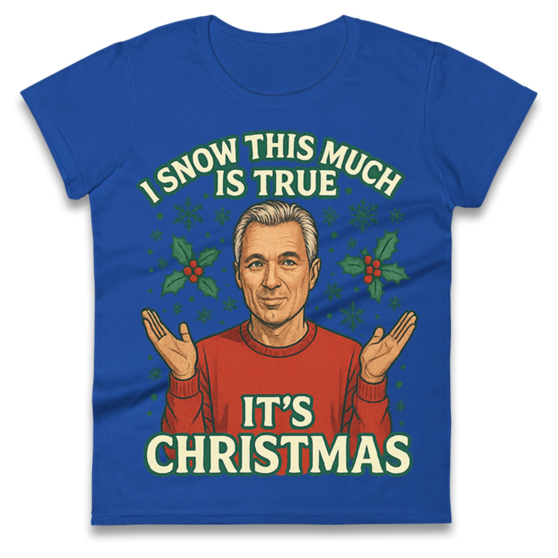 Martin Kemp Christmas Ladies T Shirt 