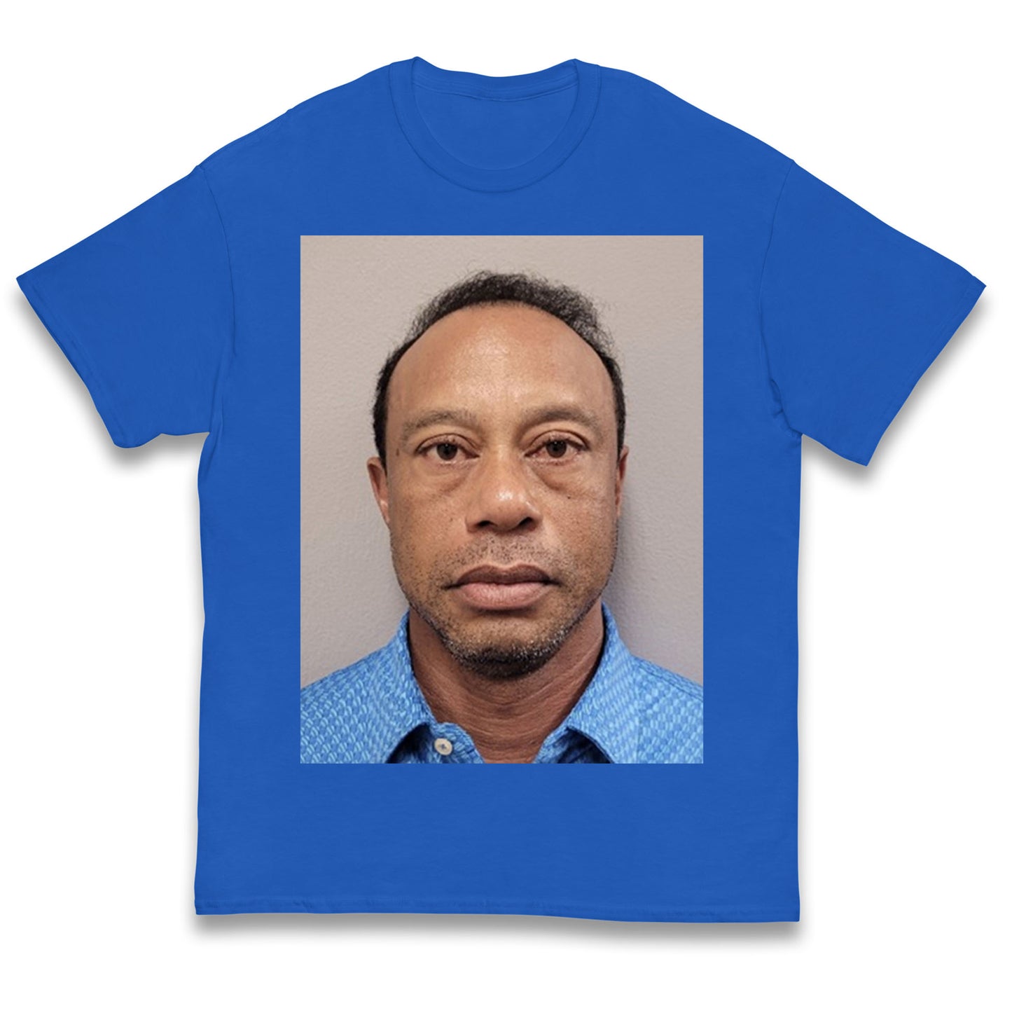 Tiger Woods Mugshot Kids T Shirt