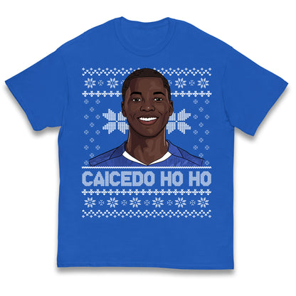 Moises Caicedo Christmas Kids T Shirt