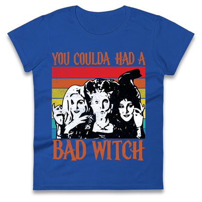 The Sanderson Sisters If You Could Had A Bad Witch Halloween Womens t shirt