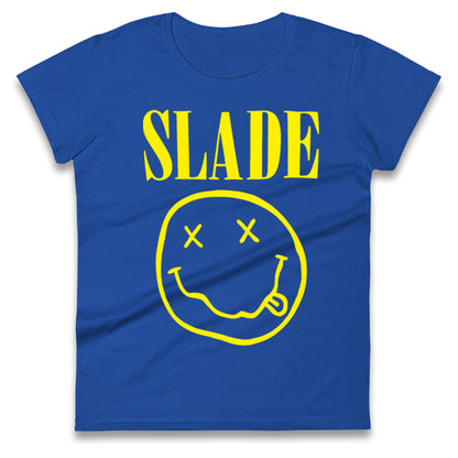 Classic Slade Nirvana Robbie Williams Ladies T Shirt