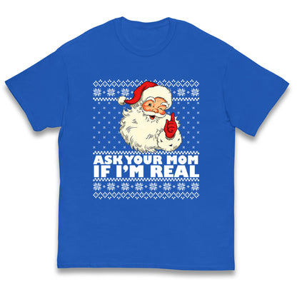 The Real Santa Kids T Shirt