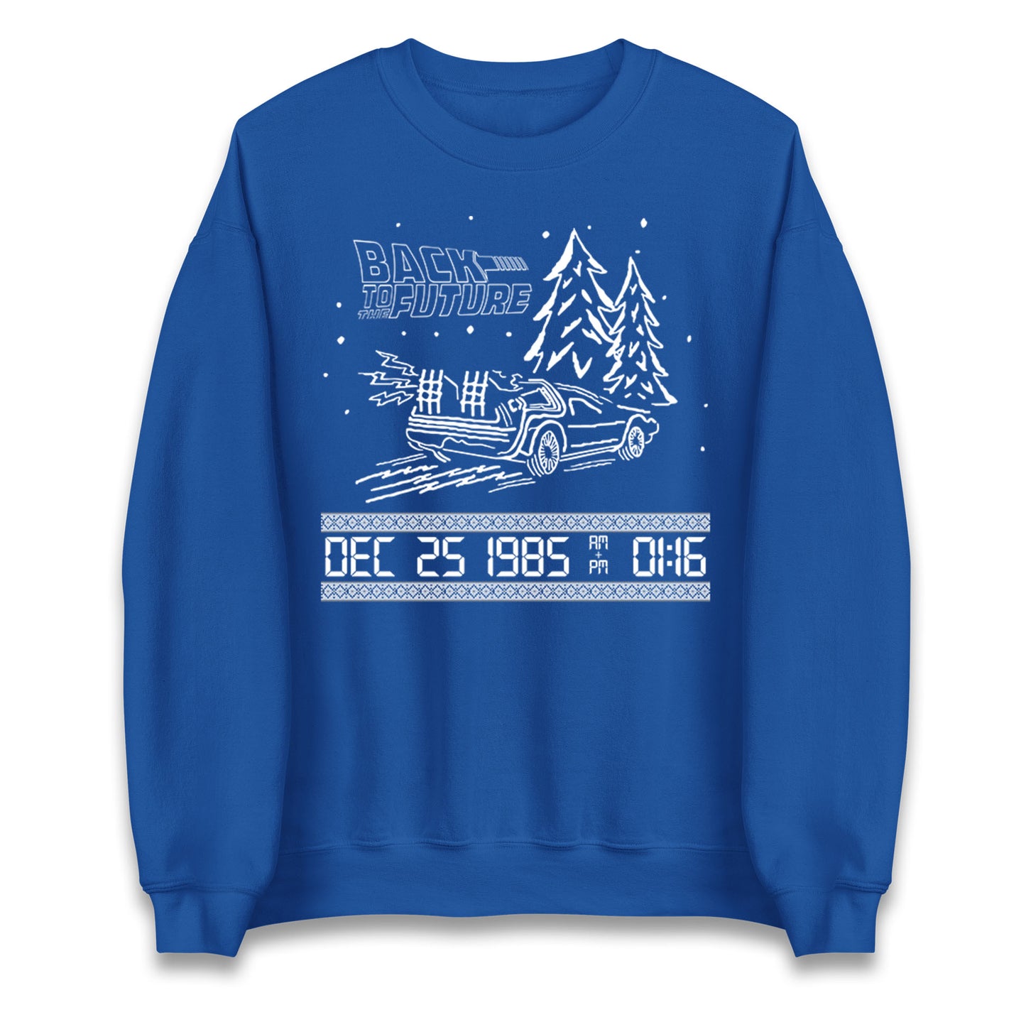 Back to The Future Xmas Jumper