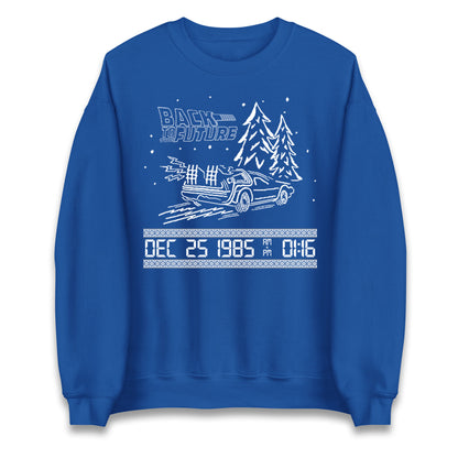 Back to The Future Xmas Jumper