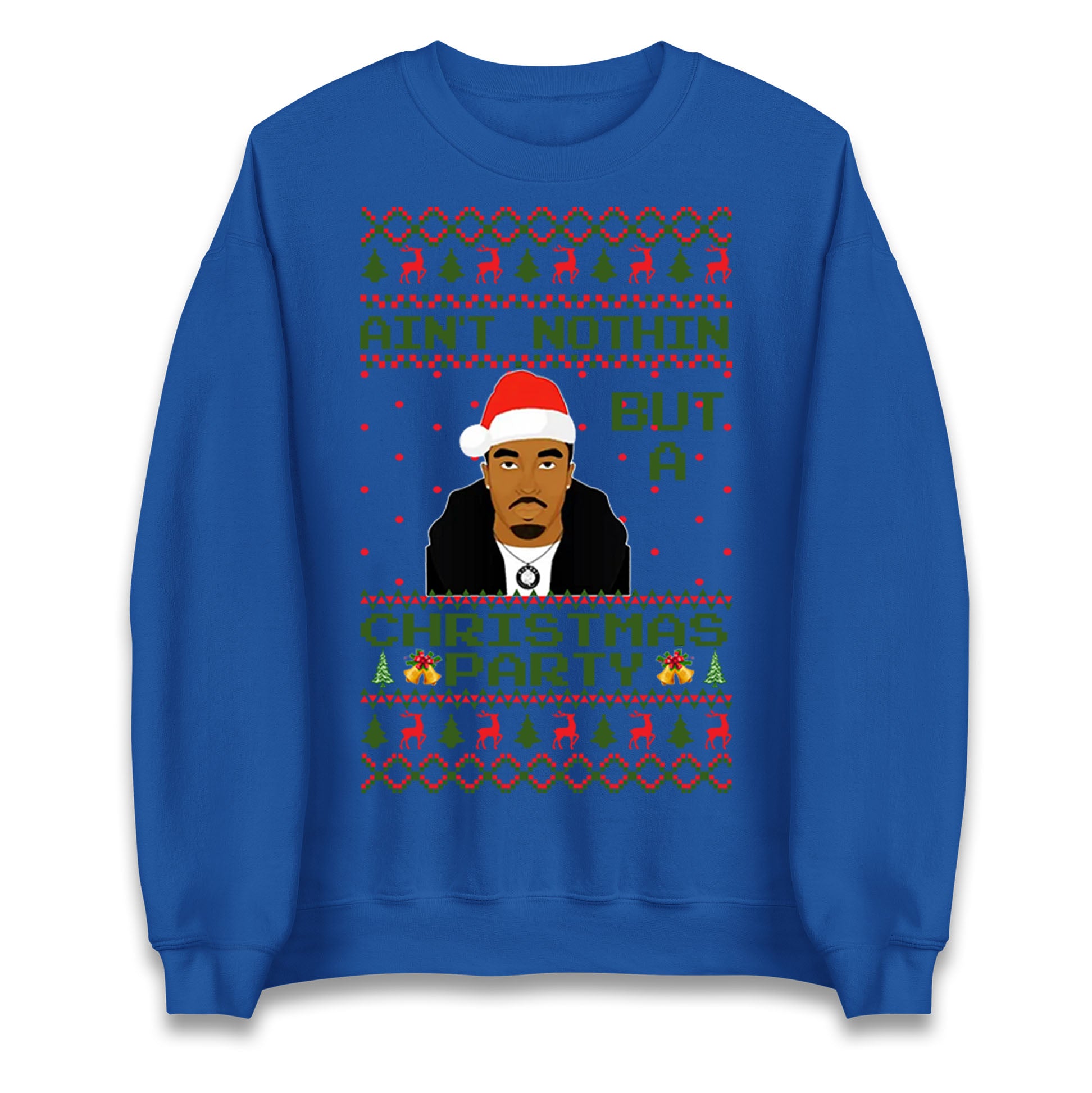tupac shakur christmas sweatshirt