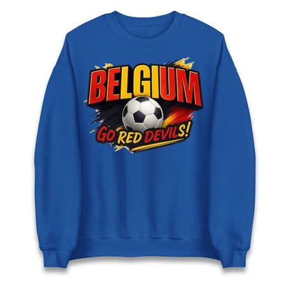 Belgium Retro Football Jumper