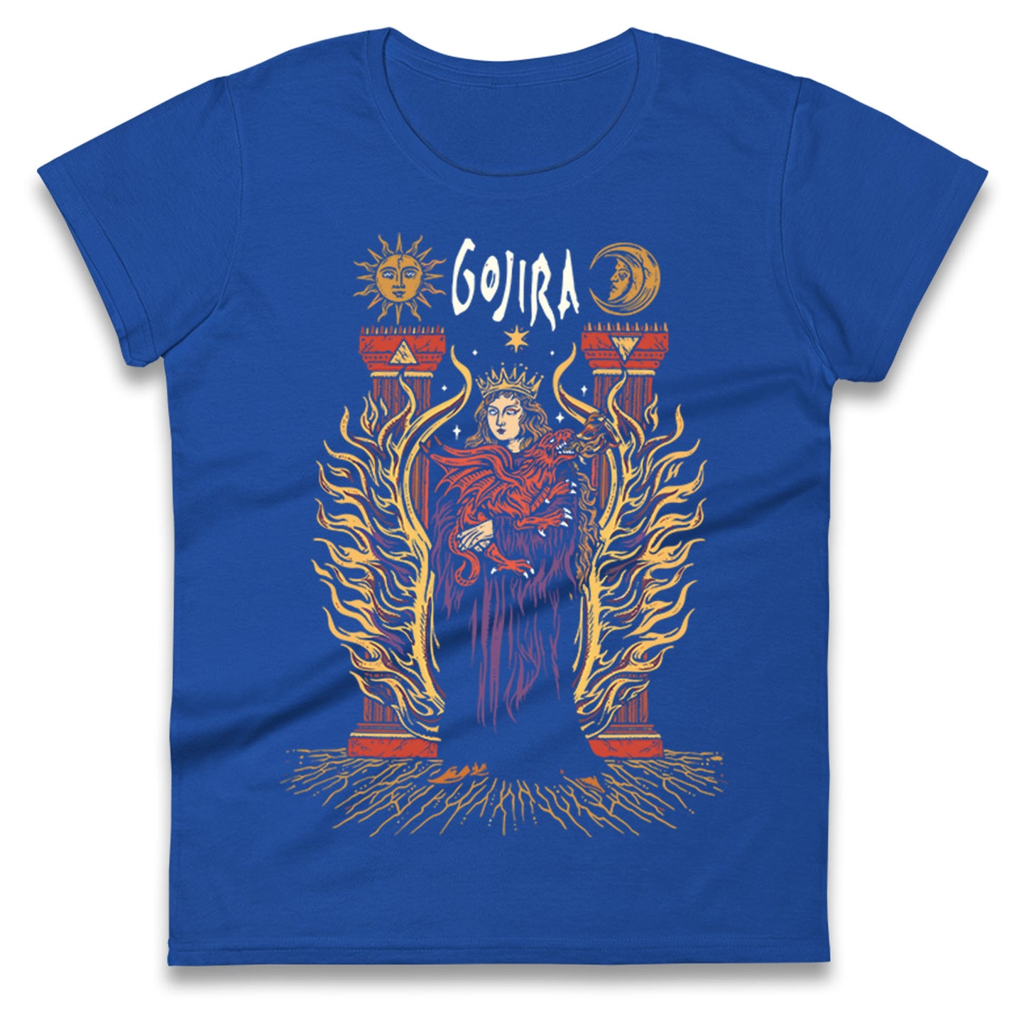 Gojira Rock Band Ladies T Shirt