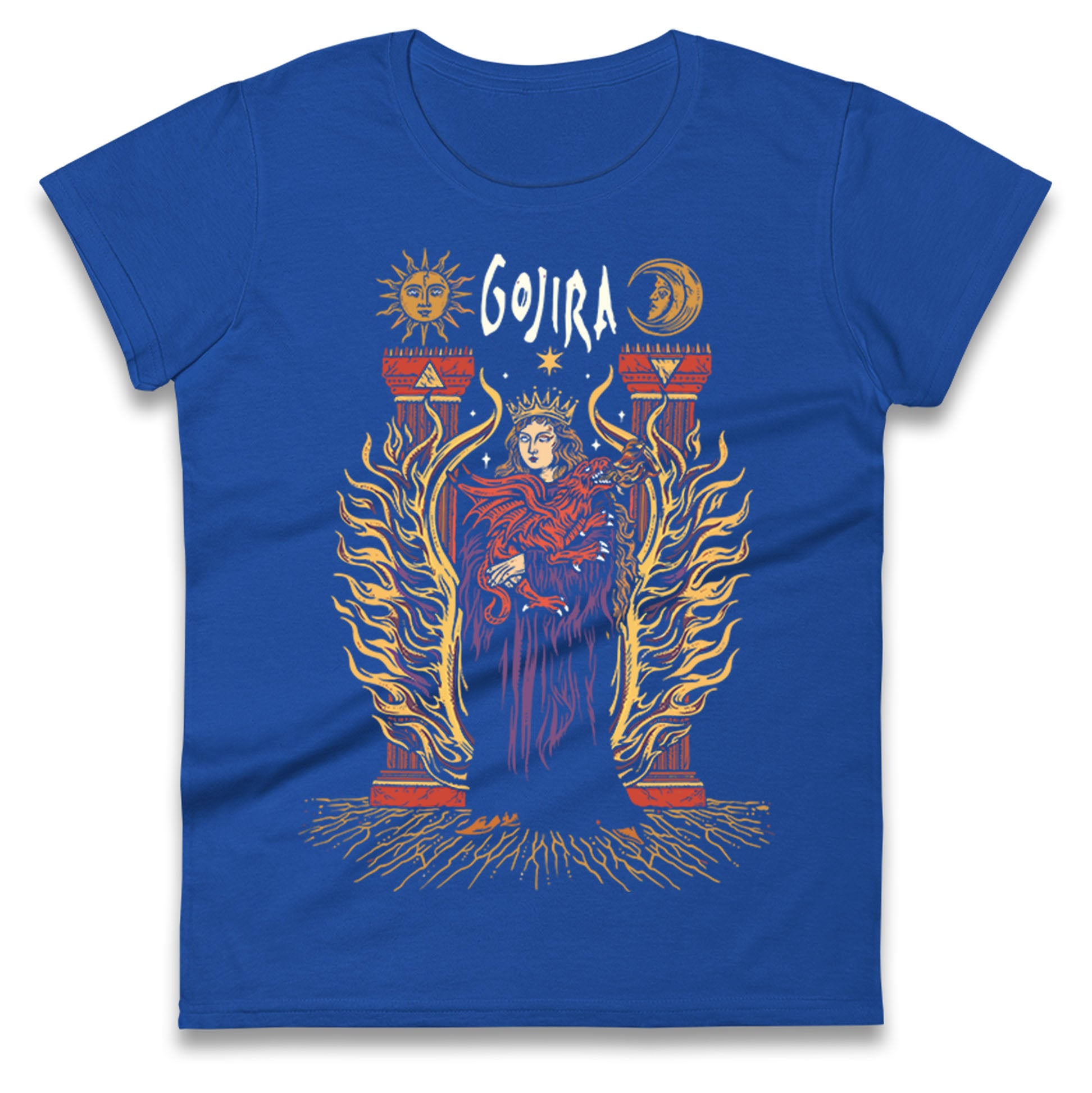 Gojira Rock Band Ladies T Shirt