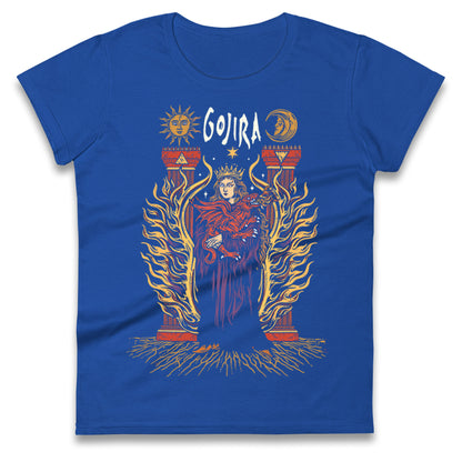 Gojira Rock Band Ladies T Shirt