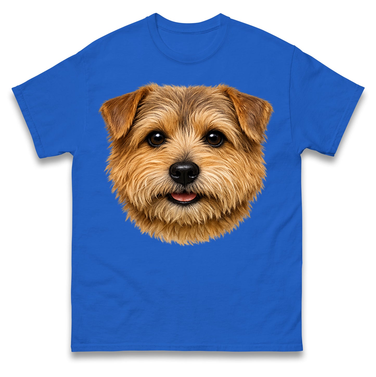 Norfolk Terrier Dog Face T Shirt 