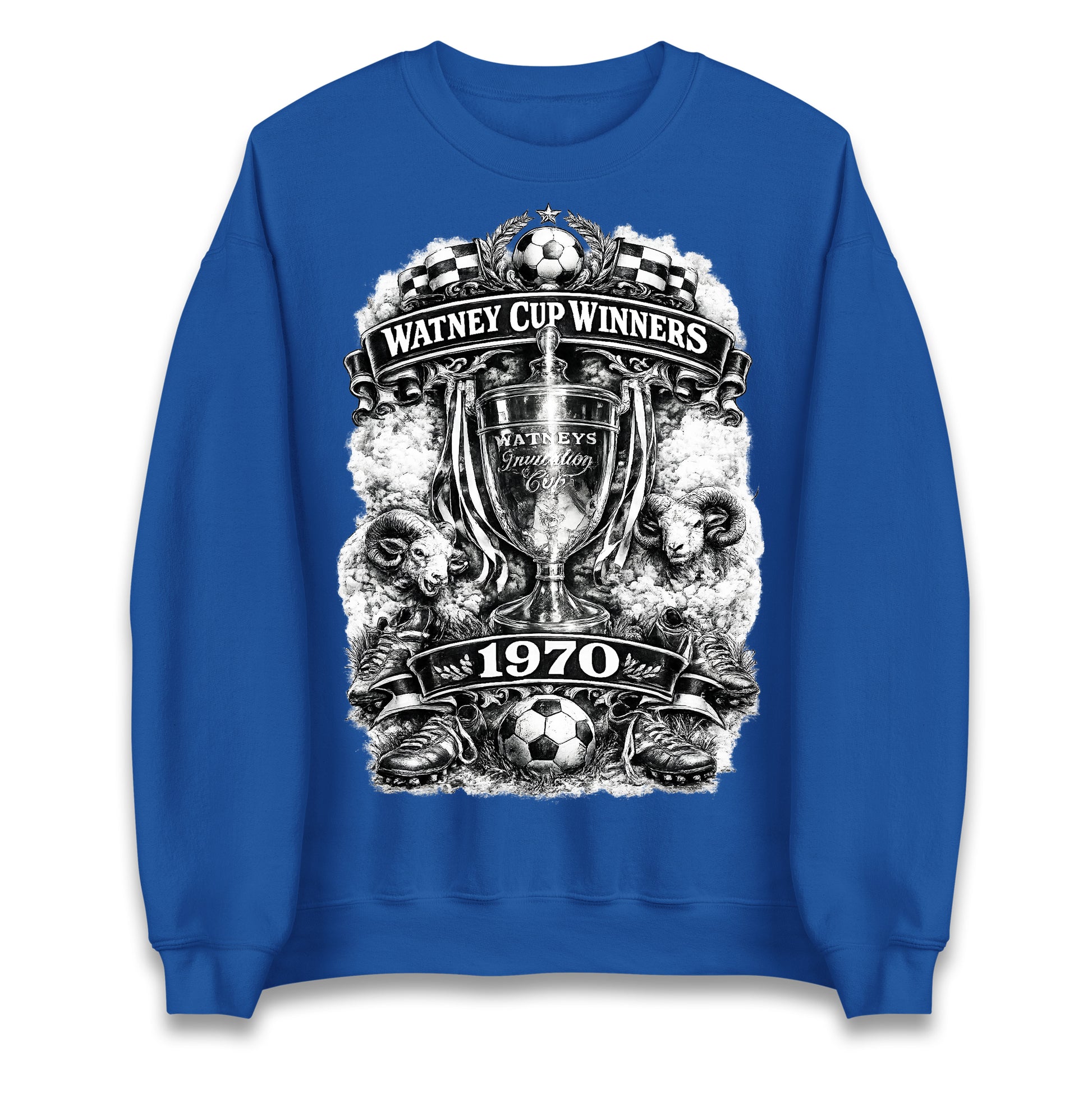 Retro Derby Watney Cup Winners 1970 Jumper